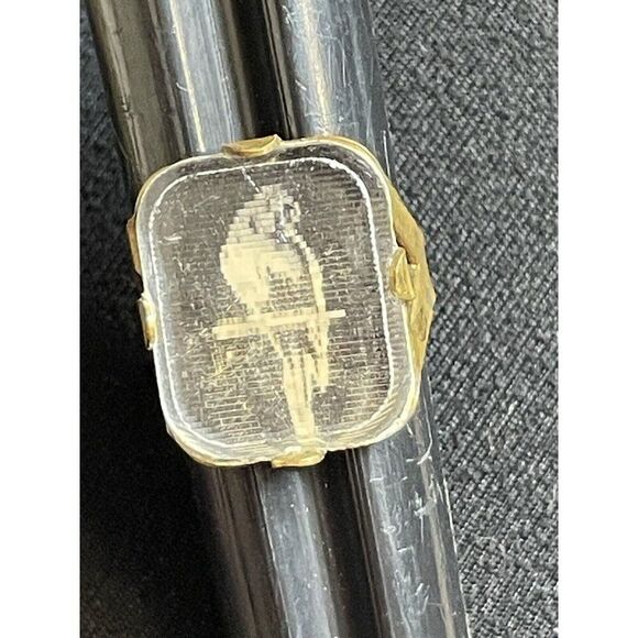 Size 6 Howdy Doody Parrot Flicker Ring Advertising Premium Toy Collectible HTF - Picture 16 of 16